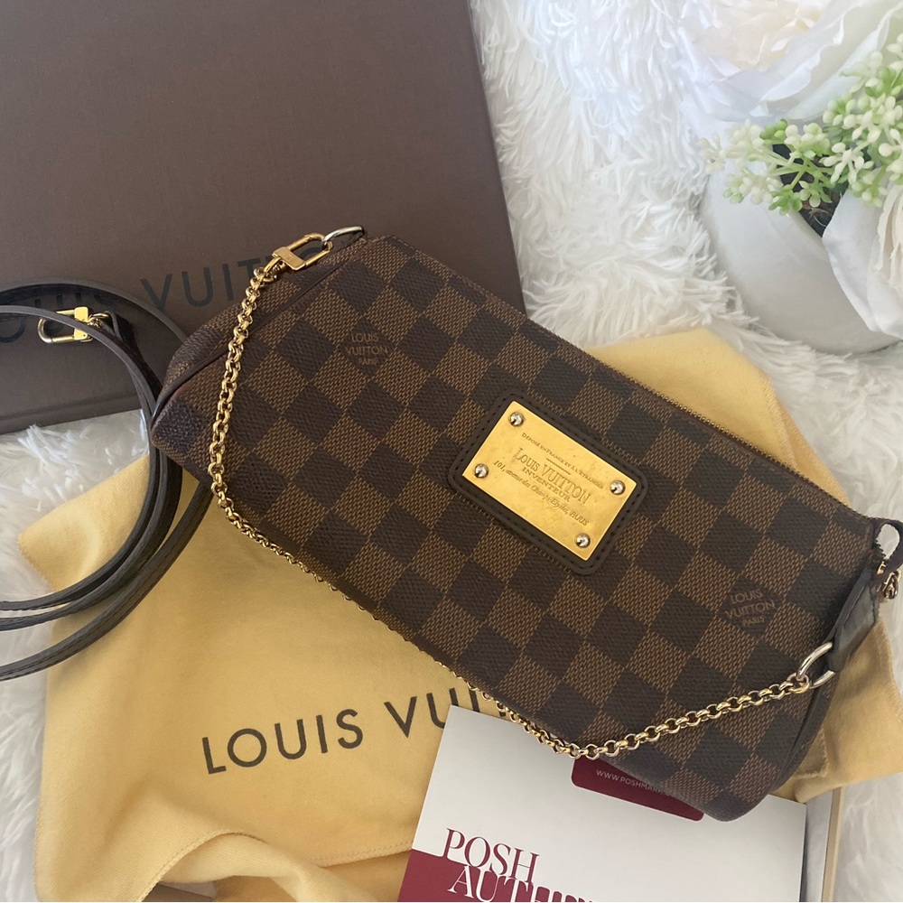 Authentic Louis Vuitton Eva Damier crossbody SOLD